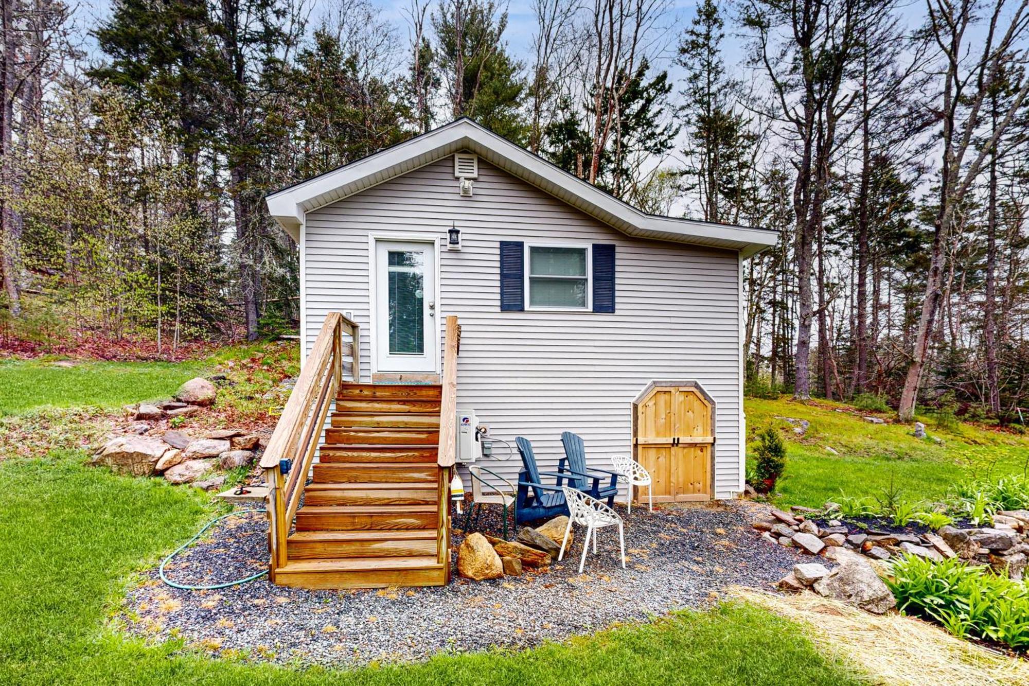 Little Cottage In The Woods Boothbay Harbor Dış mekan fotoğraf