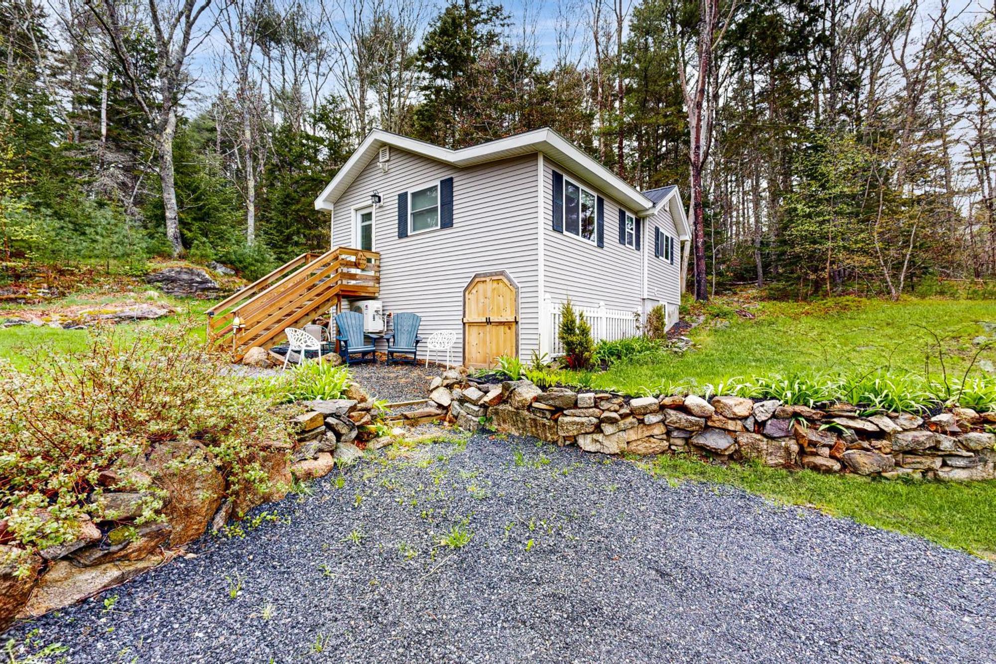 Little Cottage In The Woods Boothbay Harbor Dış mekan fotoğraf
