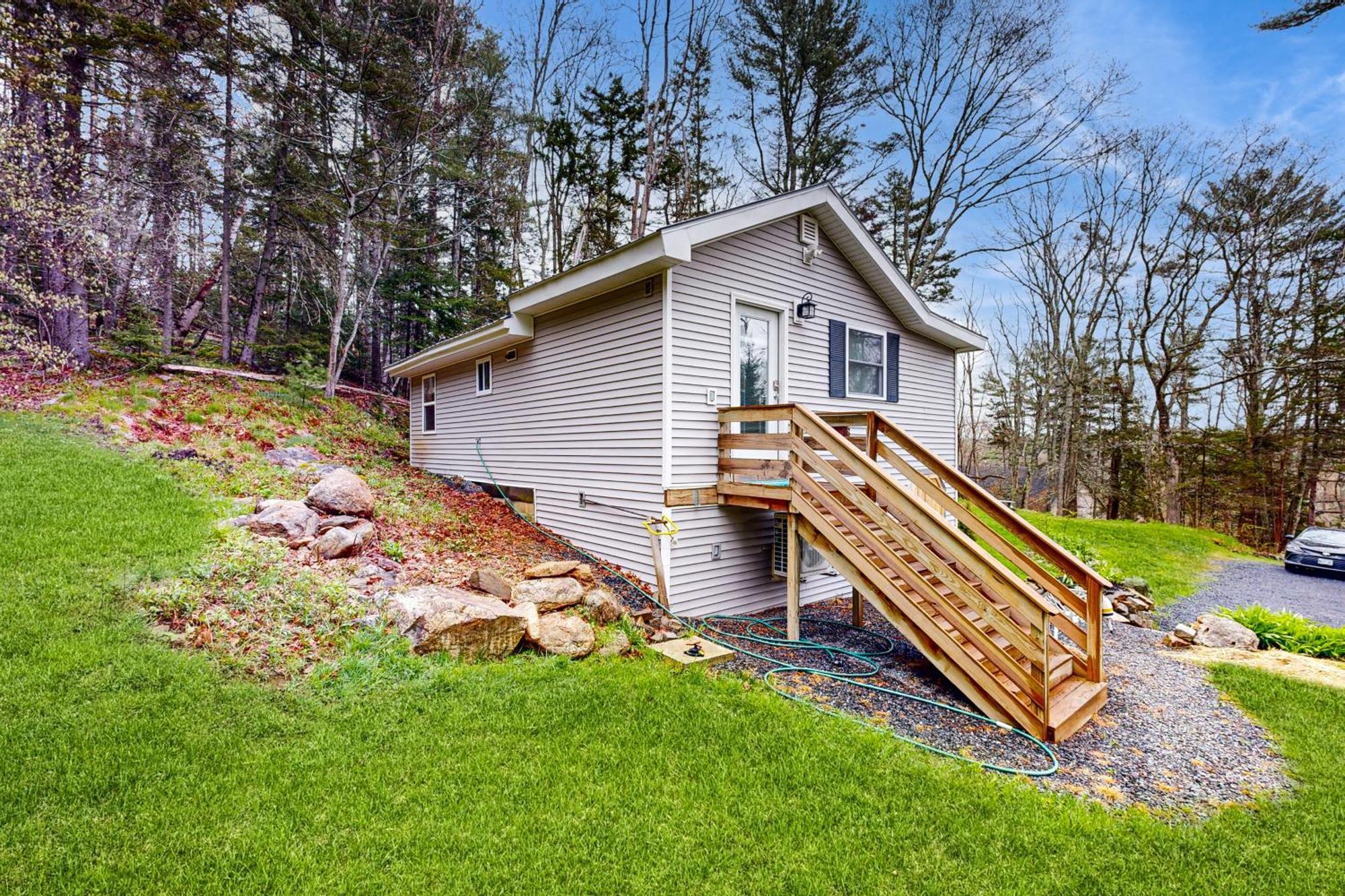 Little Cottage In The Woods Boothbay Harbor Dış mekan fotoğraf
